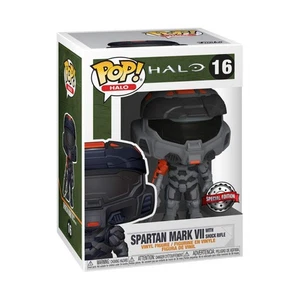 Funko Pop! 16 Halo Spartan Mark VII 7 mit Shock Rifle Exclusive Brandneu - Bild 1 von 3