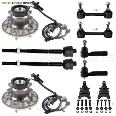 For 2004-2006 Chevy Colorado 10x Front Ball Joint Tie Rod Sway Bar & Wheel Hub Foto 1 de 4