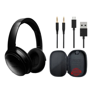 Bose QuietComfort 35 QC35 I Noise Cancelling Wireless Headset + Case - Excellent - Picture 1 of 4
