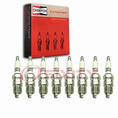 Bujías Champion Platinum 8 piezas para Chevrolet K30 1977-1984 5,7 L 6,6 L oy Foto 1 de 4