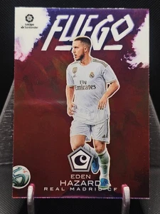 2019-20 Panini Chronicles Soccer Fuego Eden Hazard #FU-15 Real Madrid SSP - Picture 1 of 2
