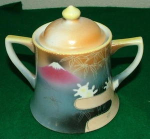 MITSUI BUSSAN KAISHA 1921 COVERED SUGAR BOWL - Bild 1 von 5