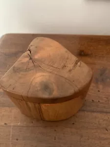 Seasoned Yew, Irregular Shaped Trinket Box OOAK Design - Picture 1 of 7
