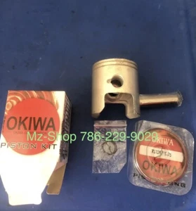 PISTON KIT  OKIWA 57 .00 mm COMPATIBLE CON SUZUKI  AX100 AND AX115 - Picture 1 of 1