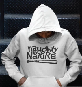 Naughty by Nature HOODIE 90's HIP HOP Underground Real Rap New York Unisex - Picture 1 of 5