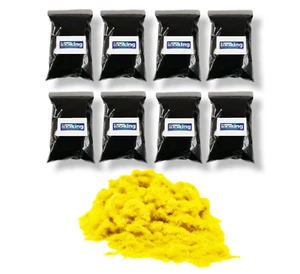 Fibras flocantes 1 mm - amarillo canario - a granel 8 m2 - Imagen 1 de 2