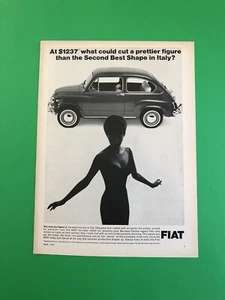 Fiat 600D 1966 original vintage anuncio impreso impreso impreso impreso - Imagen 1 de 1