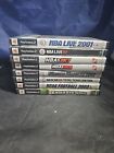 PS2 Game Lot of 9 NBA LIVE Games - 2001, 2007, NBA 2K7,2K8,March Madness 02,ect