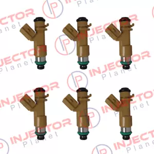 Set of 6 DENSO 0260 fuel injector 2005-07 Honda Accord Hybrid 3.0L Genuine OEM - Picture 1 of 5