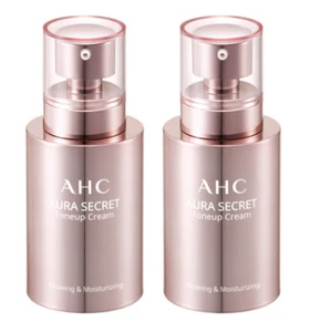 AHC Aura Secret Tone Up Cream 50g * 2pcs Wrinkle Care Whitening Sun Protection - Picture 1 of 4