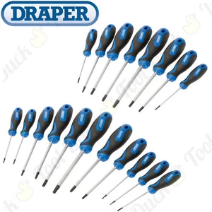 Professional Draper Security Screwdriver Sets MAGNETIC TX-STAR TOOLS 8Pc / 11Pc - Picture 1 of 2