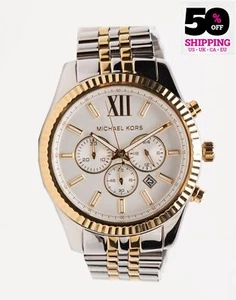 Reloj cronógrafo resistente al agua 10 ATM Michael Kors MK8344 Lexington PVP 329 € - Imagen 1 de 7
