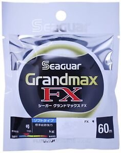 Seaguar Fishing leader line Grand Max FX 60m fluorocarbon  Clear 2lb New Japan