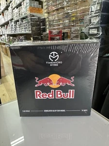 LAND ROVER DEFENDER REDBULL RED BULL WITH TRAILER 1/64 DIECAST BY TIME MICRO TM - Picture 1 of 6