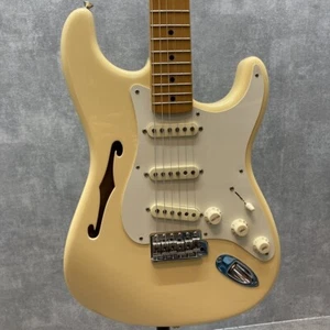 USED Fender Eric Johnson Thinline Electric Guitar ST Type Free Shipping - Picture 1 of 7