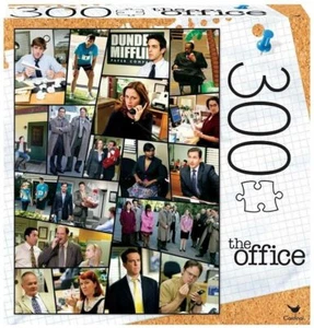 The Office Collage: Dunder Mifflin Classic Scenes 300 PC Jigsaw Puzzle 18"x24"  - Picture 1 of 4