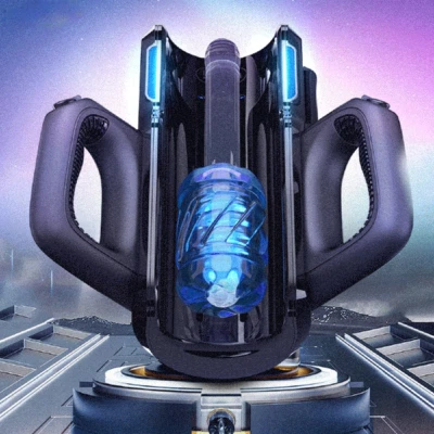 Automatic Telescopic Male Masturbator Pro Pussy Auto Thrusting Stroker Sex Toy - image 1 of 2