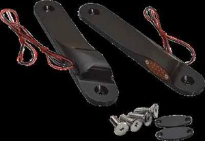 Pro One LED Black Front Turn Signal Lights Harley Electra Glide 97-09 - Picture 1 of 6