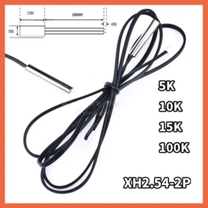 NTC Thermistor Temperatursensor wasserdichte Sonde 5 10 15 50 100K 3950 5*25,5 mm - Bild 1 von 9