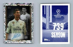 Christiano Ronaldo #739 UEFA Champions League 2023/24 Topps Foil Sticker - Picture 1 of 1
