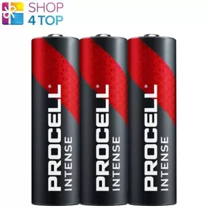 3 DURACELL PROCELL AA LR06 INTENSE ALKALINE BATTERIEN 1.5V MIGNON EXP 2032 NEU - Picture 1 of 2