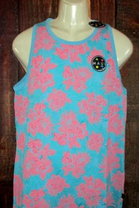 MENS MAUI AND SONS TROPICAL TANK TOP T-SHIRT SIZE L - Picture 1 of 2