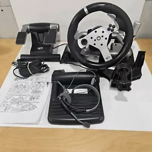 Xbox 360 Wireless Racing Wheel w/ Force Feedback (Read Condition) - Picture 1 of 8