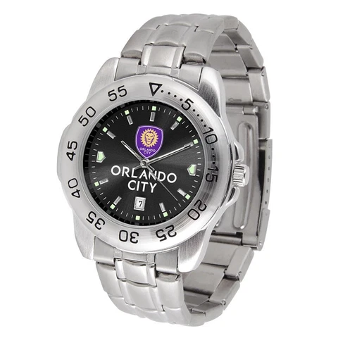 Men's Orlando City SC Sport Watch Stainless Steel Watch Cover