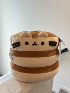 HTF 9 Inch Pusheen Pancake Squisheen Large 2025 Claire’s Exclusive Soft Toy Rare - Picture 1 of 7