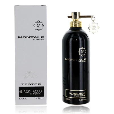 Montale Black Aoud de Montale, 3,4 OZ eau de parfum spray para hombres TESTER Foto 1 de 3