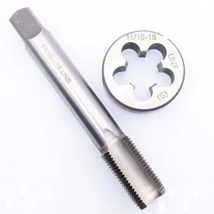Tap And Die UNS Right Hand Thread Tap UN 11/16-18 11/16\\\'\\\' - 18 And Die Set - Picture 1 of 6