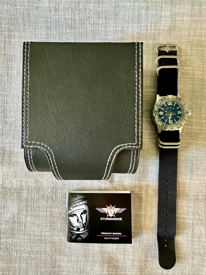 Vostok Komandirskie: Commander Diver #350669 Automatic –  Box & Papers - Image 1 of 4