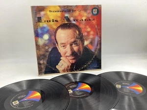 LUIS ARCARAZ homenaje a (MUSART 3x VINYL LP MÉXICO) EX - Picture 1 of 12