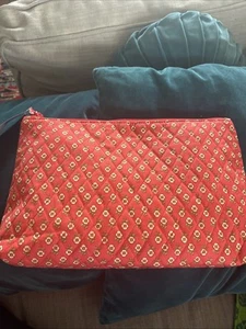 Vera Bradley Large Pouch Tiny Poppies NWT - Picture 1 of 8