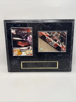 Placa de madera colgante Nascar Tony Stewart # 20 Home Depot 9" x 7" Foto 1 de 4