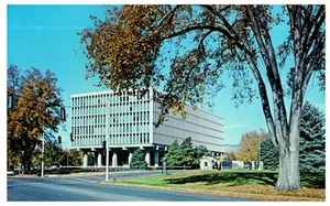 Vintage 1969 U.S. Federal Building Boise Idaho Full Color Postcard - Picture 1 of 2