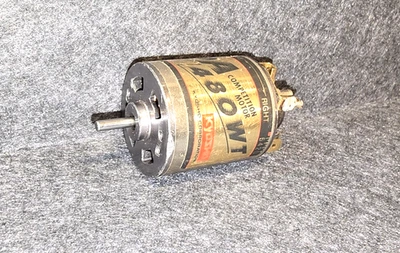 Vintage Kyosho Option House Spa 480-WT Brushed Racing Motor 23,000 RPM 24x4 RARE - Image 1 of 4