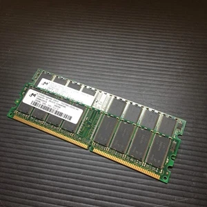 2PCS Micron 256MB MT8VDDT3264AG-335C4 PC2700U-25331-A1 DDR, 333, CL2.5 PC Memory - Picture 1 of 4