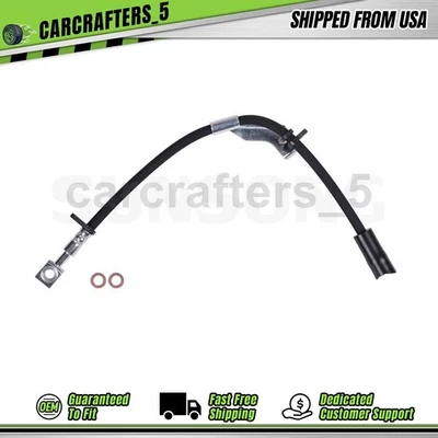 Manguera hidráulica de freno delantero izquierdo Sunsong para Chevrolet Equinox 2010-2012 3,0 L Foto 1 de 4