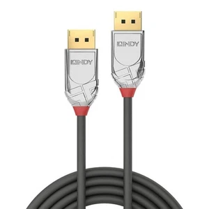 LINDY 2m DisplayPort 1.4 Cable, Cromo Line 2 m - Afbeelding 1 van 6