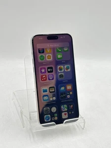 Apple iPhone 15 Pro Max - 256GB - Bianco Titanio (Sbloccato) - SCHERMO ROTTO - Foto 1 di 12