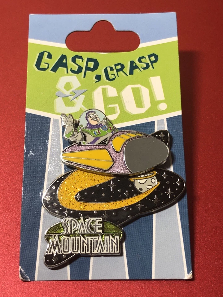 Disney WDW 2006 - Pin de jadeo, agarre y go LE 1500 - Space Mountain Foto 1 de 1