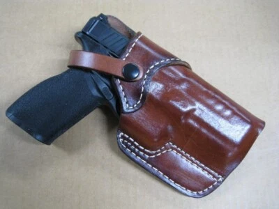 Azula Leather Cross Draw With Safety Strap Holster CCW ..Choose Gun - C - Image 1 of 4
