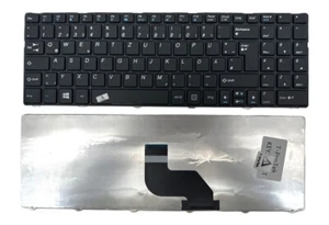 ALEMÁN - Teclado Teclado Negro Compatible para Medion Akoya MD97409 - Imagen 1 de 7