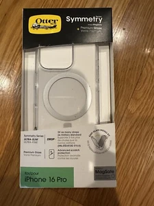 NEW-OtterBox Symmetry MagSafe Series Case + Glass For Apple iPhone 16 Pro ~NEW~ - Foto 1 di 2