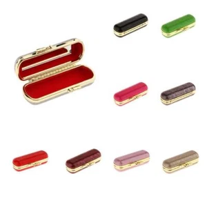 Travel Lipstick Case, Leather Lipstick Storage Holder, - Picture 1 of 19