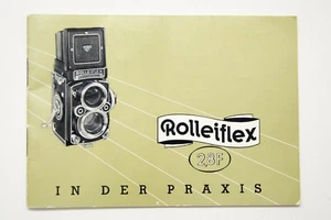Original German Language Instruction Manual for Rolleiflex 2.8F Camera - Picture 1 of 1