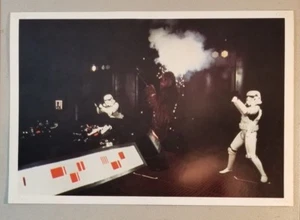 FOTO DE PELÍCULA 8X10 STAR WARS VINTAGE AÑOS 80 STORMTROOPERS CHEWBACCA 70A - Imagen 1 de 3