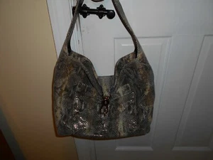 Bolso de Hombro Donney & Bourke Grande Marrón Estampado Geométrico - Imagen 1 de 6