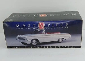 AMT Masterpiece 1962 Chevy Impala Convertible White&Red 1/25 Replica COA - Picture 1 of 8